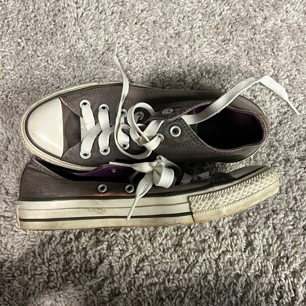 Grey Converse